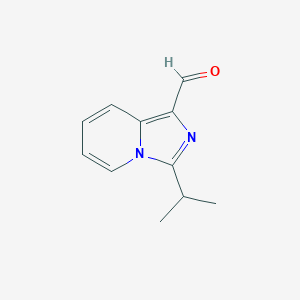 3-(Propan-2-yl)imidazo[1,5-a]pyridine-1-carbaldehyde图片