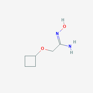 2-Cyclobutoxy-N'-hydroxyethanimidamide图片