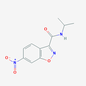 N-isopropyl-6-nitro-1,2-benzisoxazole-3-carboxamide图片