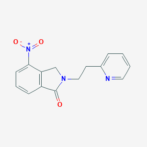 4-nitro-2-[2-(2-pyridinyl)ethyl]-1-isoindolinone图片