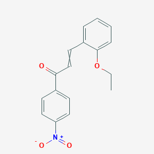 (2E)-3-(2-ethoxyphenyl)-1-(4-nitrophenyl)prop-2-en-1-one图片