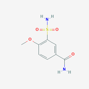 4-Methoxy-3-sulfamoylbenzamide图片