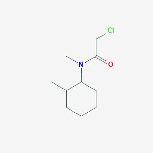 2-Chloro-N-methyl-N-(2-methylcyclohexyl)acetamide图片