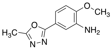 2-甲氧基-5-(5-二甲基-1,3,4-恶二唑-2-基)苯胺图片