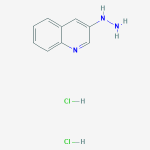 Quinolin-3-yl-hydrazine Dihydrochloride图片