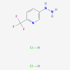 (6-Trifluoromethyl-Pyridin-3-Yl)-Hydrazine Dihydrochloride图片
