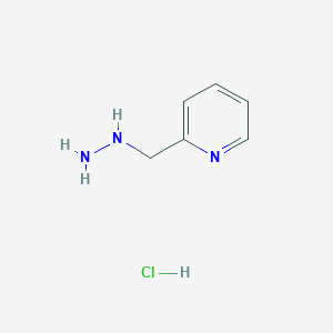 2-((Pyridin-2-yl)methyl)hydrazine Hydrochloride图片