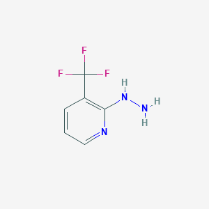 1-(3-(Trifluoromethyl)pyridin-2-yl)hydrazine图片