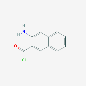 2-Aminonaphthalene-3-carbonyl chloride图片