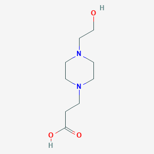 3-[4-(2-hydroxyethyl)piperazin-1-yl]propionic Acid图片