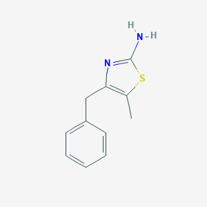 4-benzyl-5-methyl-1,3-thiazol-2-amine图片