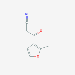 3-(2-Methyl-3-furyl)-3-oxopropanenitrile图片