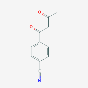 4-(3-oxobutanoyl)benzonitrile图片