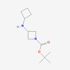 tert-butyl 3-(cyclobutylamino)azetidine-1-carboxylate图片