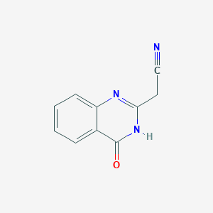 2-(4-oxo-3,4-dihydroquinazolin-2-yl)acetonitrile图片