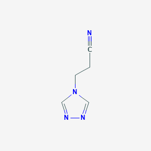 3-(4H-1,2,4-Triazol-4-yl)propanenitrile图片