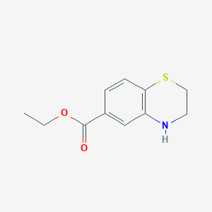 ethyl 3,4-dihydro-2H-1,4-benzothiazine-6-carboxylate图片