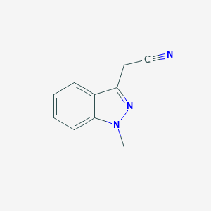 2-(1-methyl-1H-indazol-3-yl)acetonitrile图片