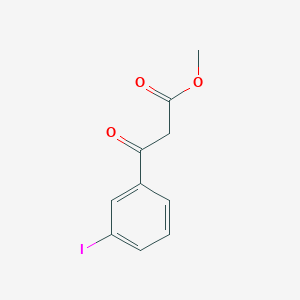 3-(3-Iodo-phenyl)-3-oxo-propionic acid methylester图片