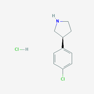 (S)-3-(4-Chlorophenyl)pyrrolidine Hydrochloride图片