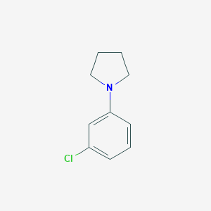 1-(3-Chlorophenyl)pyrrolidine图片
