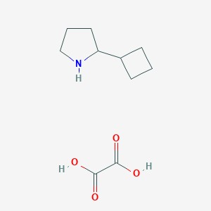 2-Cyclobutylpyrrolidine Oxalate图片