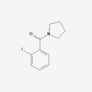 1-(2-Iodophenylcarbonyl)pyrrolidine图片