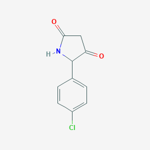 5-(4-chlorophenyl)pyrrolidine-2,4-dione图片