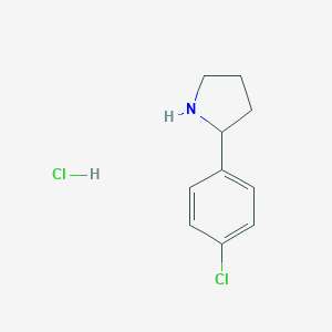 2-(4-Chlorophenyl)pyrrolidine Hydrochloride图片