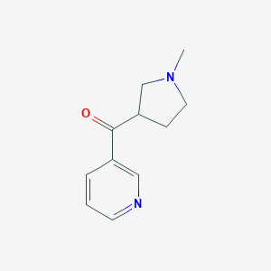 (R,S)-1-Methyl-3-nicotinoylpyrrolidine图片