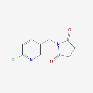 1-[(6-Chloropyridin-3-yl)methyl]pyrrolidine-2,5-dione图片