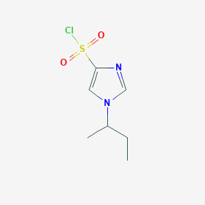 1-(butan-2-yl)-1H-imidazole-4-sulfonyl chloride图片