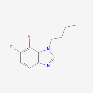 1-Butyl-6,7-difluoro-1,3-benzimidazole图片