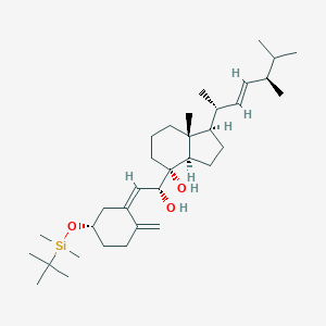 (3β,5Z,7R,8α,22E)-3S-tert-Butyldimethylsilyl-9,10-secoergosta-5,10(19),22-triene-7,8-diol图片