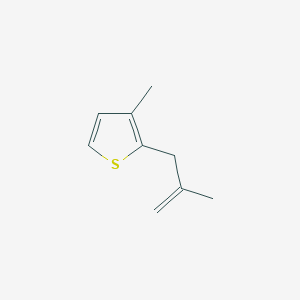 3-(3-Methyl-2-thienyl)-2-methyl-1-propene图片
