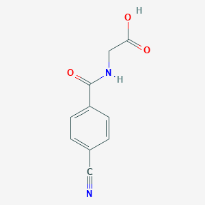 2-[(4-cyanophenyl)formamido]acetic Acid图片