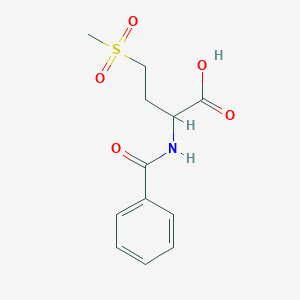 4-Methanesulfonyl-2-(phenylformamido)butanoic Acid图片