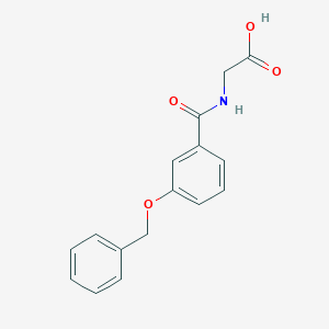 2-{[3-(Benzyloxy)phenyl]formamido}acetic Acid图片