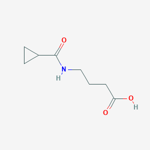4-(cyclopropylformamido)butanoic acid图片