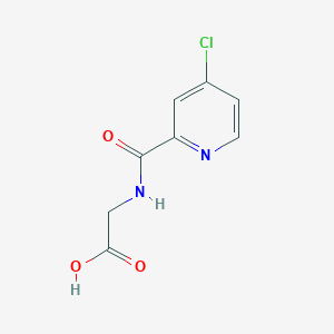 2-[(4-chloropyridin-2-yl)formamido]acetic Acid图片