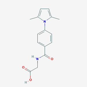 2-{[4-(2,5-Dimethyl-1H-pyrrol-1-yl)phenyl]formamido}acetic Acid图片