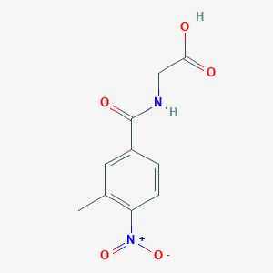 2-[(3-methyl-4-nitrophenyl)formamido]acetic acid图片