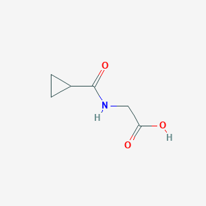 2-(cyclopropylformamido)acetic acid图片