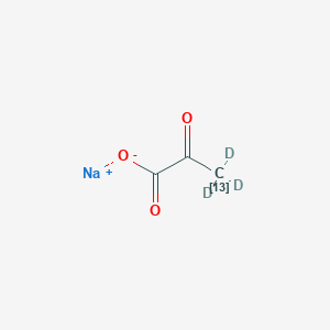 Pyruvic Acid-13C,d3 Sodium Salt图片