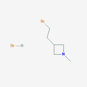 3-(2-Bromoethyl)-1-methylazetidine hydrobromide图片