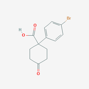 1-(4-溴苯基)-4-氧代环己甲酸图片