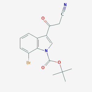 1-Boc-7-bromo-3-cyanoacetylindole图片