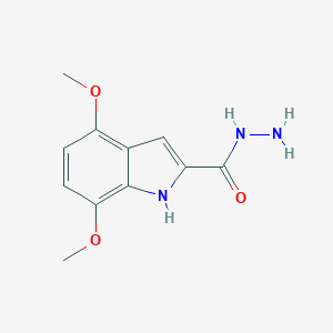 4,7-dimethoxy-1H-indole-2-carbohydrazide图片