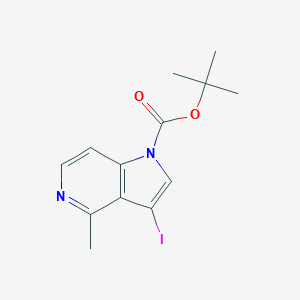 N-Boc-3-iodo-4-methyl-5-azaindole图片