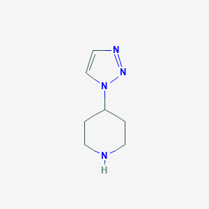 4-(1H-1,2,3-Triazol-1-yl)piperidine图片